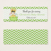 Baby Giraffe Baby shower - Hartelijk dank Mini Visitekaartjes (Voorkant /achterkant)