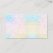 Baby Giraffe Baby shower Informatiekaartje (Achterkant)