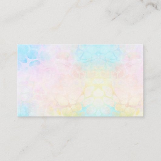 Baby Giraffe Baby shower Informatiekaartje (Achterkant)