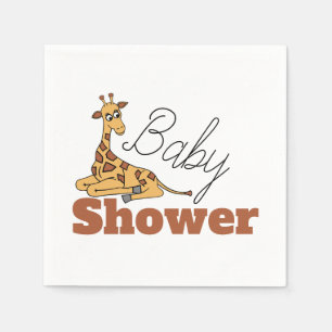 Baby Giraffe, Baby shower Servet