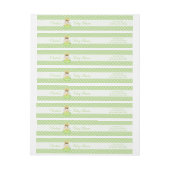 Baby Giraffe bij Bath Time Baby shower (Vel)