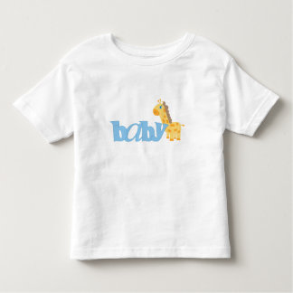 Baby Giraffe (blauw) Kinder Shirts
