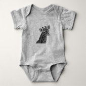 BABY giraffe BODYSUIT (Voorkant)
