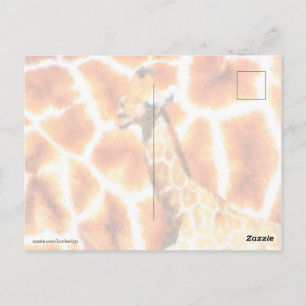 Baby Giraffe Briefkaart