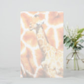 Baby Giraffe Briefpapier (Staand voorkant)