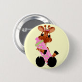 Baby Giraffe Button (Voorkant /achterkant)