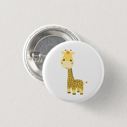 Baby Giraffe Button (Voorkant /achterkant)