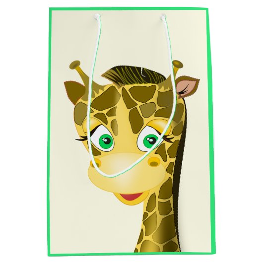 Baby Giraffe Cadeautas (Voorkant)