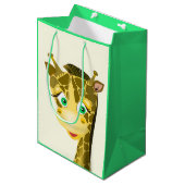 Baby Giraffe Cadeautas (Voorkant Gekanteld)