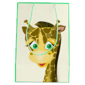 Baby Giraffe Cadeautas (Achterkant)