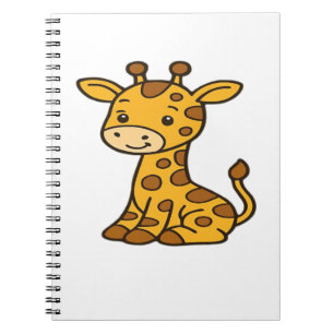 baby giraffe Classic T-Shirt Notitieboek