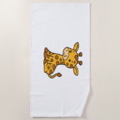 baby giraffe Classic T-Shirt Strandlaken (Voorkant)