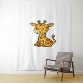 baby giraffe Classic T-Shirt Wandkleed (In situ)