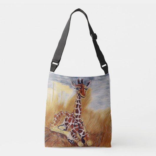 Baby Giraffe 🦒 Crossbody Tas (Voorkant)