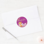 Baby Giraffe "Dank u" Sticker (Envelop)