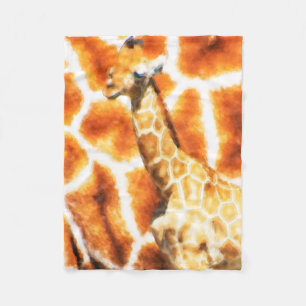 Baby Giraffe Fleece Deken