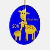 Baby Giraffe/foto Keramisch Ornament (Rechts)