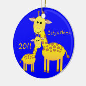 Baby Giraffe/foto Keramisch Ornament (Links)