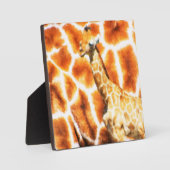 Baby Giraffe Fotoplaat (Voorkant)