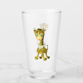 Baby Giraffe glas - Schilderen (Achterkant)