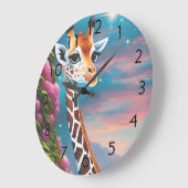 Baby Giraffe Grote Klok (Hoek)