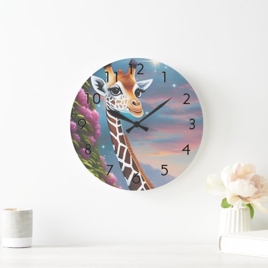 Baby Giraffe Grote Klok (Huis)