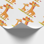 Baby Giraffe inpakpapier (Hoek)