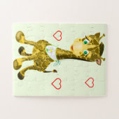 Baby Giraffe Jigzaag Puzzle Legpuzzel (Horizontaal)