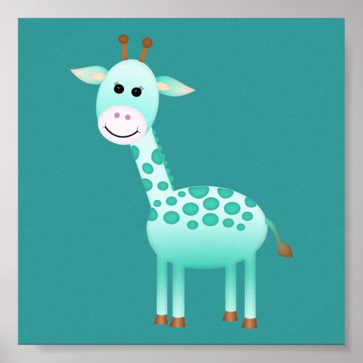 Baby Giraffe/ Kinderkamer Decoratie (Voorkant)