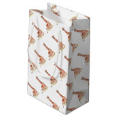 Baby Giraffe Klein Cadeauzakje (Achterkant Gekanteld)