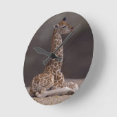 Baby Giraffe Klok (Hoek)