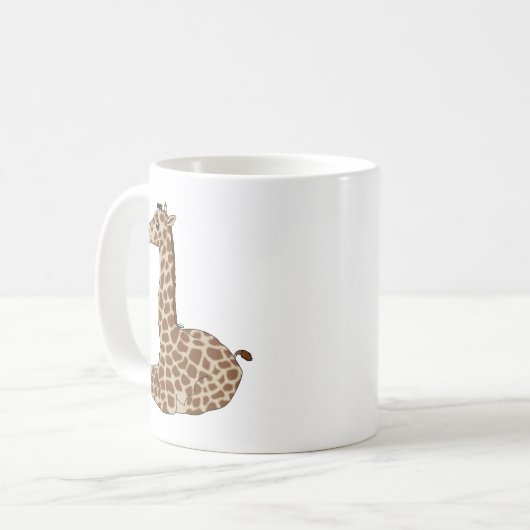 Baby Giraffe Koffiemok (Voorkant links)