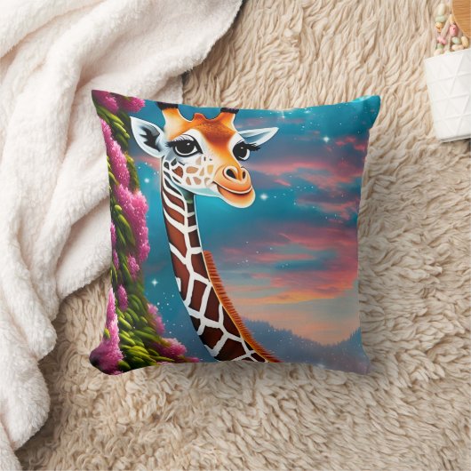 Baby Giraffe Kussen (Deken)