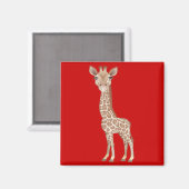 Baby Giraffe Magneet (Voorkant / Achterkant)