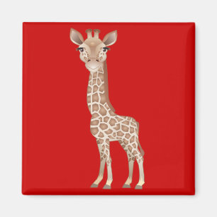 Baby Giraffe Magneet