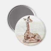 Baby Giraffe Magneet (Voorkant / Achterkant)