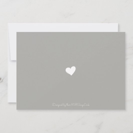 Baby Giraffe mama wordt zwanger Aankondiging (Achterkant)