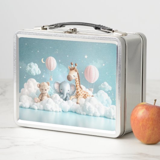 Baby Giraffe met al zijn vrienden (In situ)