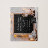  Baby Giraffe Neutral  pregnancy announcement  Legpuzzel (Verticaal)