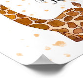 Baby Giraffe Nursery Print stand Tall Cute Trendy (Hoek)