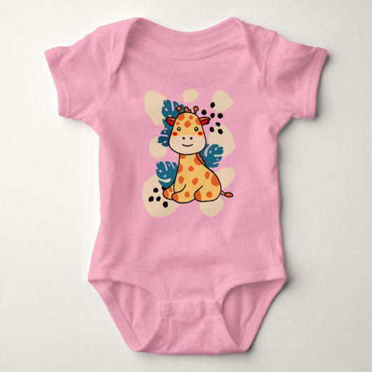 Baby Giraffe Romper (Voorkant)