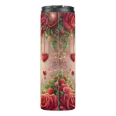 Baby Giraffe Rose Swing Thermosbeker (Achterkant)