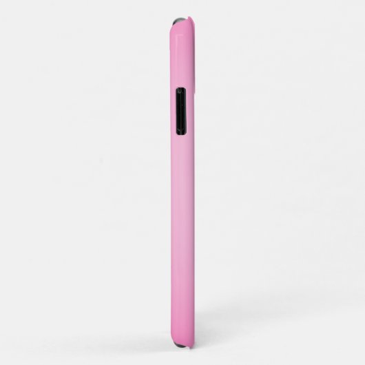 Baby Giraffe - roze achtergrond Case-Mate iPhone Case (Achterkant/rechts)