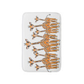 Baby Giraffe, safari dieren Bath Mat (Voorkant Verticaal)
