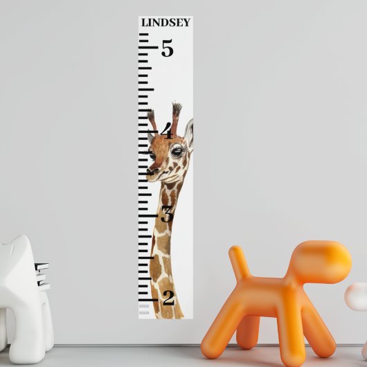 Baby Giraffe Safari Oerwoud Dieren Poster