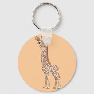 Baby Giraffe Sleutelhanger