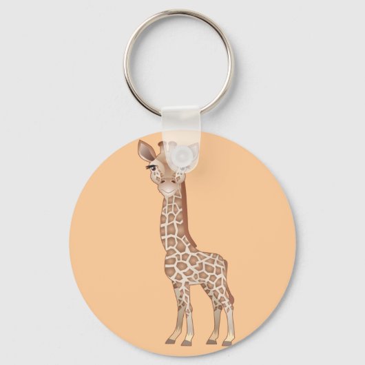 Baby Giraffe Sleutelhanger (Voorkant)