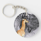 Baby Giraffe Sleutelhanger (Voorkant)