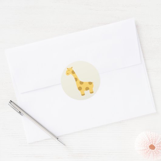 Baby Giraffe Stickers (Envelop)