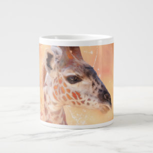 Baby Giraffe TOEN WE JONG WAREN Grote Koffiekop